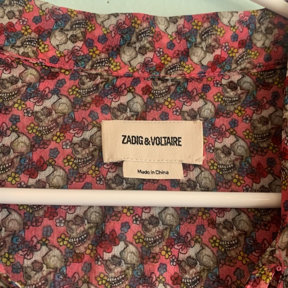 Zadig & Voltaire Reevas TDM Mousseline Dress - Picture 7 of 9